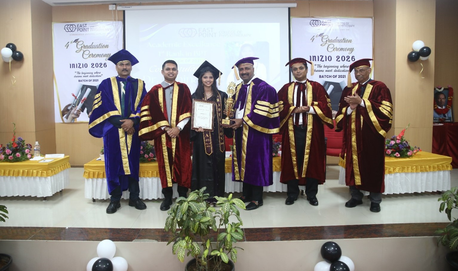From Classrooms to Clinics: East Point College of Physiotherapy Celebrates 4th Graduation Ceremony – INIZIO 2026